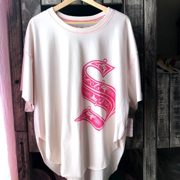 Free People Tops - NWT Free People Oversized Tee, Sz M